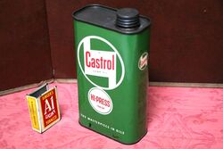 Vintage Castrol Z HiPress 140 EP Gear Oil 1pint Tin