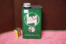 Vintage Castrol "Z" Hi-Press Gear Oil 1qrt Tin.