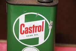 Vintage Castrol Z Hypoy 90 EP Gear Oil 1 pint Tin