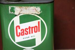 Vintage Castrol Z Hypoy 90 EP Gear Oil 1 quart Tin