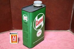 Vintage Castrol Z Hypoy 90 EP Gear Oil 1 quart Tin