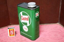 Vintage Castrol Z Hypoy 90 EP Gear Oil 1 quart Tin