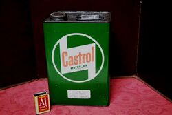 Vintage Castrol Z Medium Super Grade 1gal Tin