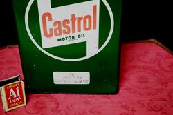 Vintage Castrol Z Medium Super Grade 1gal Tin