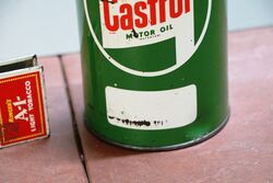 Vintage Castrol Z Motor Oil 1 Quart Cylinder Can