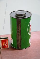 Vintage Castrol Z Motor Oil 1 Quart Cylinder Tin