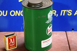 Vintage Castrol Z Motor Oil 1quart Can with Contents