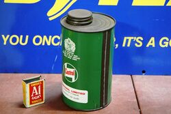 Vintage Castrol Z Motor Oil 1quart Can with Contents