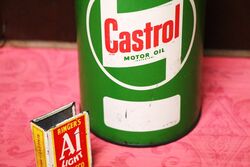 Vintage Castrol Z Motor Oil Cylinder Can