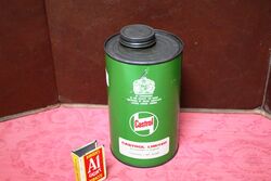 Vintage Castrol Z Motor Oil Cylinder Can