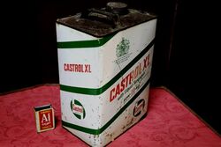 Vintage Castrol Z XL 20W3040 One Gallon Motor Oil Tin