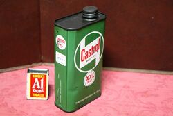 Vintage Castrol Z XXL 3040 Motor Oil 1 pint Tin