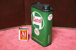 Vintage Castrol Z XXL 3040 Motor Oil 1 pint Tin