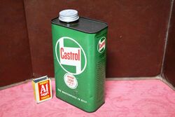Vintage Castrol Z  Hypoy Light 80EP Oil 1 quart Tin