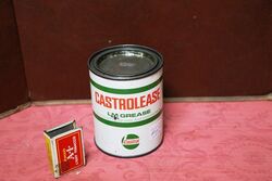 Vintage Castrolease  L LM Grease 1lb Tin