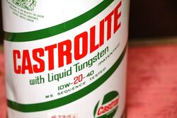 Vintage Castrolite  L Liquid Tungsten 1 quart Can