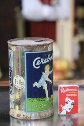 Vintage Cerebos Table Salt Tin 