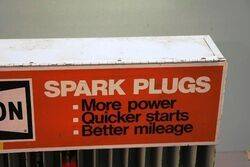 Vintage Champion Spark Plug Dispensing Wall Rack