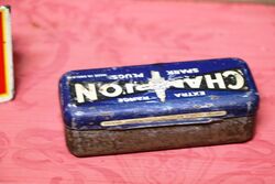 Vintage Champion Spark Plugs Tin