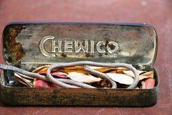 Vintage Chemico Embossed Cycle Repair Tin 