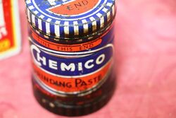 Vintage Chemico Grinding Paste Fine and Coarse