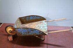 Vintage Childs Metal Wheelbarrow