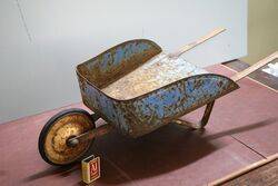 Vintage Childs Metal Wheelbarrow