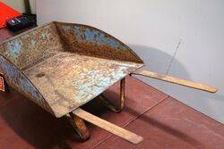 Vintage Childs Metal Wheelbarrow