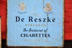 Vintage Cigarette Tin De Reszke 20 Cig Tin