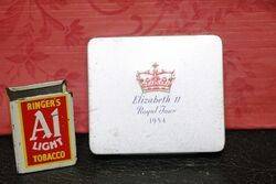 Vintage Cigarette Tin. Four Square Tin.