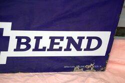 Vintage Cleveland Discol Enamel Advertising Sign 