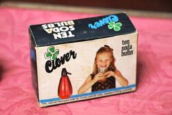 Vintage Clover 10 Soda Bulbs in Original Packet