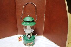 Vintage Coleman 201 Kerosene Lantern Collectable.