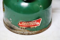 Vintage Coleman 201 Kerosene Lantern Collectable