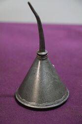 Vintage Conical Metal Oiler