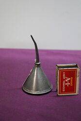 Vintage Conical Metal Oiler