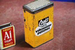 Vintage Cookand39s Vulcanizing Patches Tin