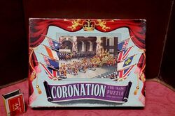 Vintage Coronation Jig Saw Puzzle