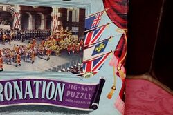 Vintage Coronation Jig Saw Puzzle