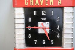 Vintage Craven A Smith Sectric Advertising Wall Clock 