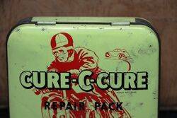 Vintage CureCCure Repair Pack Pictorial Tin