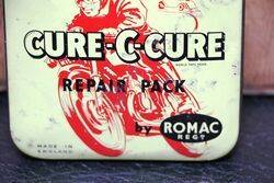 Vintage CureCCure Repair Pack Pictorial Tin