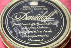 Vintage Davidoff Danish Mixture 50g Tobacco Tin