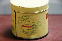 Vintage Devonshire Clotted Cream Pictorial Tin