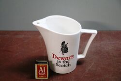 Vintage Dewar's Scotch Whisky Pub Jug.