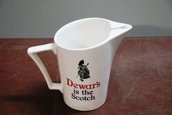 Vintage Dewarand39s Scotch Whisky Pub Jug