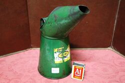 Vintage Duckhamand39s 2030 Motor Oil Quart JugPourer