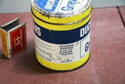 Vintage Duckhams LB10 Grease 1lb Tin