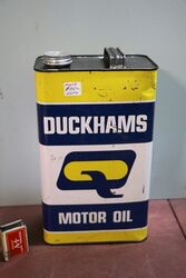 Vintage Duckhams Q Motor Oil 5 litre Tin
