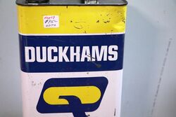 Vintage Duckhams Q Motor Oil 5 litre Tin